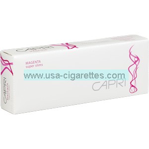Capri Magenta 100's cigarettes